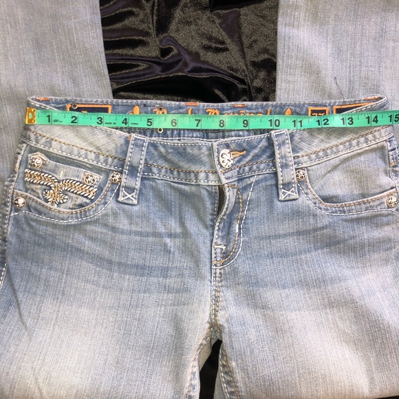 Y2K  NEW ROCK REVIVAL “DEE” JEANS BOOTCUT 27 🔥 - Picture 11 of 16
